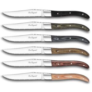 Photo de AMEFA Coffret de 6 couteaux à steak Louis - Lou Laguiole®