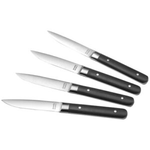 Photo de AMEFA Coffret 4 couteaux à steak Noir - Fusion
