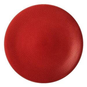 Photo de MEDARD DE NOBLAT Assiette plate 27 cm Rouge - Stone