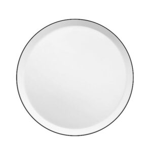 Photo de MEDARD DE NOBLAT Assiette à dessert 21.5 cm - Yaka Noir