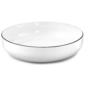 Photo de MEDARD DE NOBLAT Assiette à salade & à pâtes 20 cm - Yaka Noir