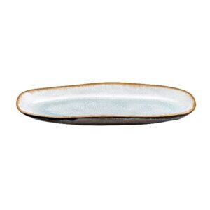 Photo de MEDARD DE NOBLAT Plat ovale 23 x 11 cm - Shadow Aqua