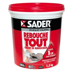 Photo de SADER Enduits de rebouchage - 1,5 Kg