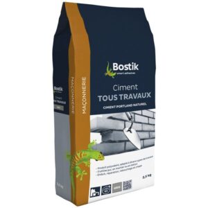 Photo de BOSTIK Ciment gris tous travaux 2.5kg
