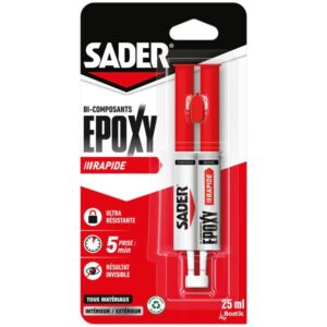 Photo de SADER Colle époxy rapide 25 ml