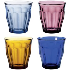 Photo de DURALEX Lot 4 gobelets 25 cl Saphir / Prune / Marine / Vermeil - Picardie