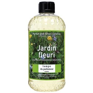 Photo de LAMPE DU PARFUMEUR Recharge pour lampe 500 ml jardin fleuri