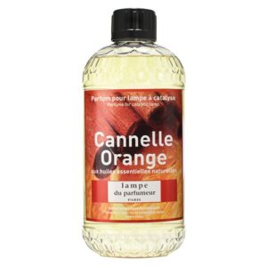 Photo de LAMPE DU PARFUMEUR Recharge pour lampe 500 ml cannelle orange