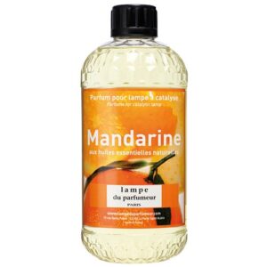 Photo de LAMPE DU PARFUMEUR Recharge pour lampe 500 ml mandarine
