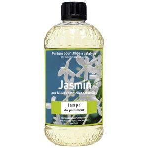 Photo de LAMPE DU PARFUMEUR Recharge pour lampe 500 ml jasmin