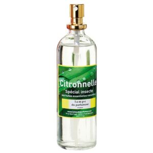 Photo de LAMPE DU PARFUMEUR Vaporisateur d'ambiance 100 ml citronnelle spécial insectes