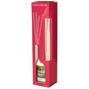 Photo de LAMPE DU PARFUMEUR Brins de parfum bambou 100 ml jardin fleuri