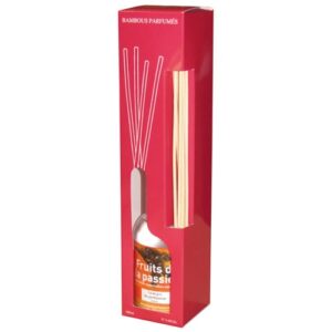 Photo de LAMPE DU PARFUMEUR Brins de parfum bambou 100 ml fruits passion