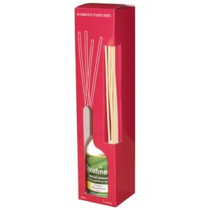 Photo de LAMPE DU PARFUMEUR Brins de parfum bambou 100 ml citronnelle