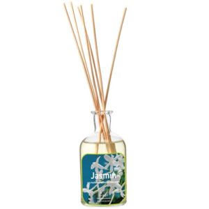 Photo de LAMPE DU PARFUMEUR Brins de parfum bambou 100 ml jasmin