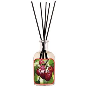 Photo de LAMPE DU PARFUMEUR Brins de parfum bambou 100 ml cerise