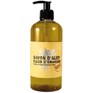 Photo de ALEPPO SOAP Savon d'Alep liquide à la fleur d'oranger 500 ml