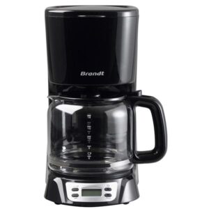 Photo de BRANDT Cafetière filtre 18 tasses programmable Noire - CAF1318E