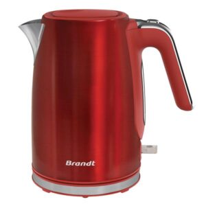 Photo de BRANDT Bouilloire 1.7 L Rouge Inox - BO1703R
