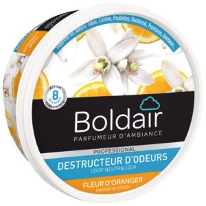 Photo de BOLDAIR Gel destructeur d'odeurs parfum fleur d'oranger 300 ml