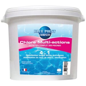 Photo de BLUE POINT COMPANY Chlore multi-actions 4 en 1 galet de 250 g 5 Kg