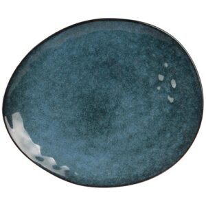 Photo de CMP Assiette plate 27.5 cm Galet Bleu - Au Grès du Temps - HOME DECO FACTORY