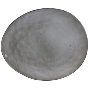 Photo de CMP Assiette plate 27.5 cm Galet Gris - Au Grès du Temps - HOME DECO FACTORY