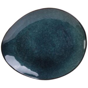 Photo de CMP Assiette à dessert 22 cm Galet Bleu - Au Grès du Temps - HOME DECO FACTORY