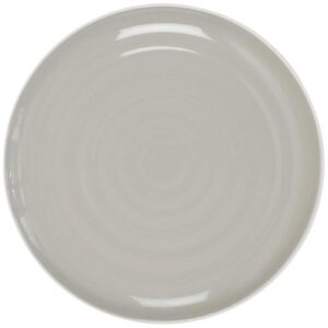 Photo de CMP Assiette plate 26.5 cm grise - Bicolore - HOME DECO FACTORY