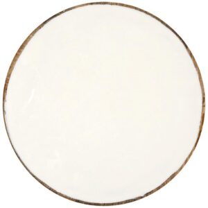 Photo de CMP Dessous d'assiette 35 cm Manguier Blanc - Hygge - HOME DECO FACTORY