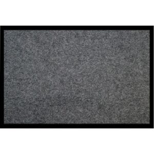 Photo de IDMAT Tapis prima gris fonce 60x160 cm