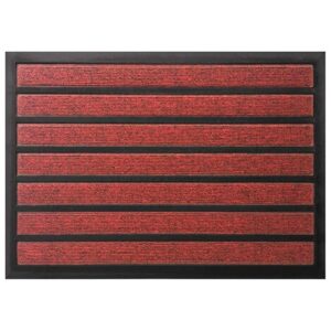 Photo de IDMAT Tapis Combi'absorbant Rouge 40 x 60 cm