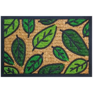 Photo de IDMAT Tapis cuba rectangulaire feuille 40x60cm