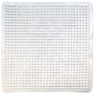 Photo de IDMAT Tapis fond douche classique blanc