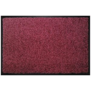Photo de IDMAT Tapis queyras 40 x 60 cm prune