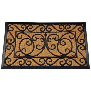 Photo de IDMAT Tapis cuba rectangulaire volute 40x60cm