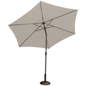 Photo de OZALIDE Parasol droit diam.300cm lin