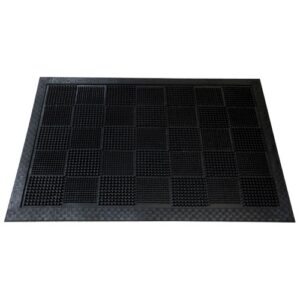 Photo de IDMAT TAPIS PICOTS MIX CAOUTCHOUC 40X60 ASS,
