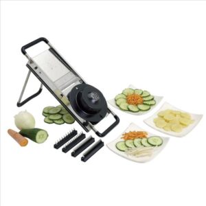 Photo de TELLIER COUPE LEGUMES MANDOLINE CHEF INOX *