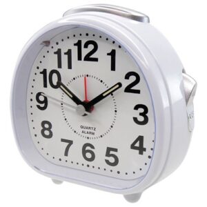 Photo de KATIME Reveil à quartz silencieux lumière sommeil
