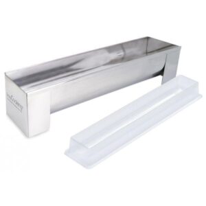 Photo de SCRAPCOOKING Moule à bûche inox 30 cm avec insert