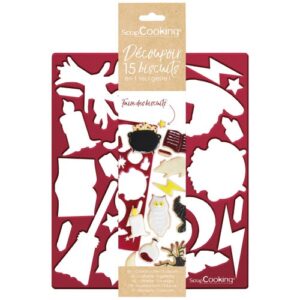 Photo de SCRAPCOOKING Plaque découpoir 15 formes - Sorcier