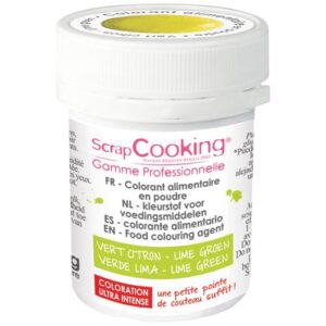 Photo de SCRAPCOOKING Colorant alimentaire en poudre Vert Citron 5 g *