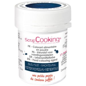 Photo de SCRAPCOOKING Colorant alimentaire en poudre Bleu Nuit 5 g *