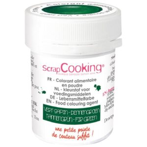 Photo de SCRAPCOOKING Colorant alimentaire en poudre Vert Sapin 5 g *