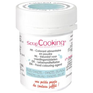 Photo de SCRAPCOOKING Colorant alimentaire en poudre Bleu Pastel 5 g *