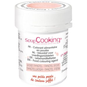 Photo de SCRAPCOOKING Colorant alimentaire en poudre Rose Pastel 5 g *