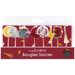 Photo de SCRAPCOOKING Lot 8 bougies - Sorcier