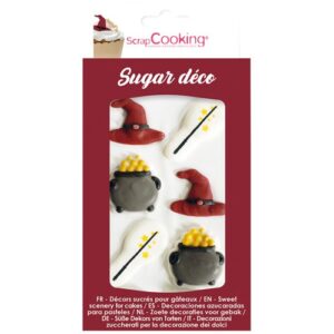 Photo de SCRAPCOOKING Lot 6 décosucres - Sorcier *