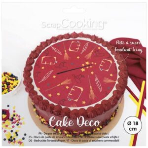 Photo de SCRAPCOOKING Disque 18 cm en pâte à sucre - Sorcier *